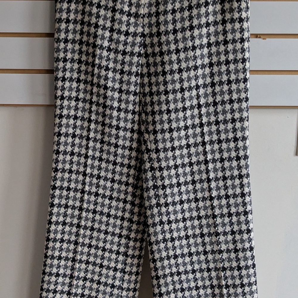 NWT Talbots Monochrome Houndstooth Pants